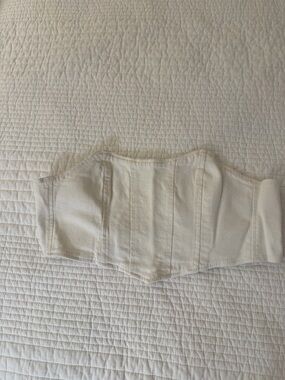 Adika Cream Corset Waist Cincher